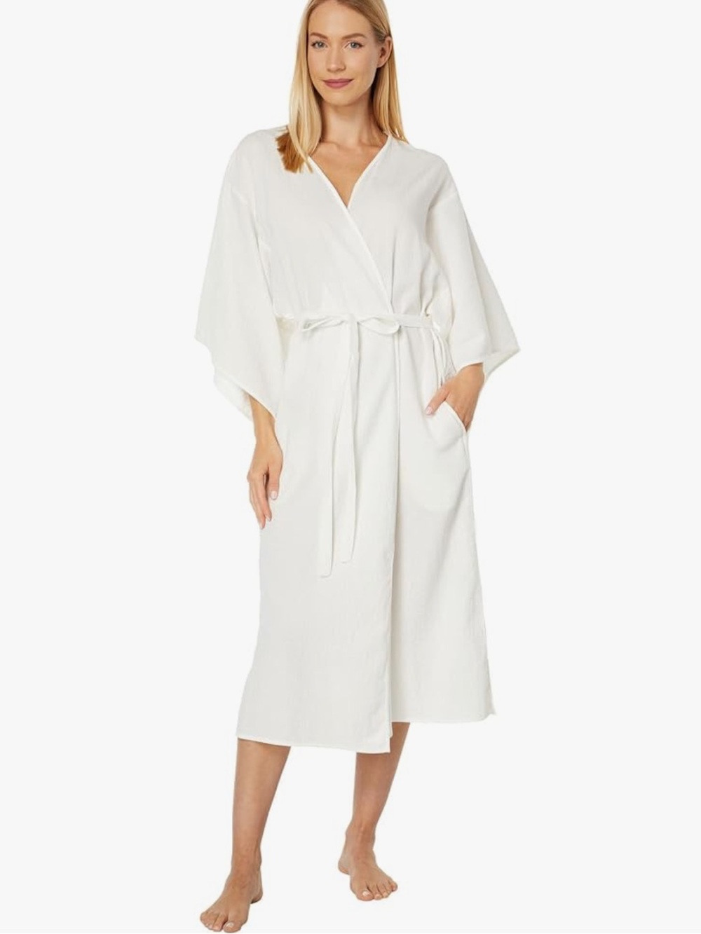 Natori Onsen Lightweight Textured Robe Size Small